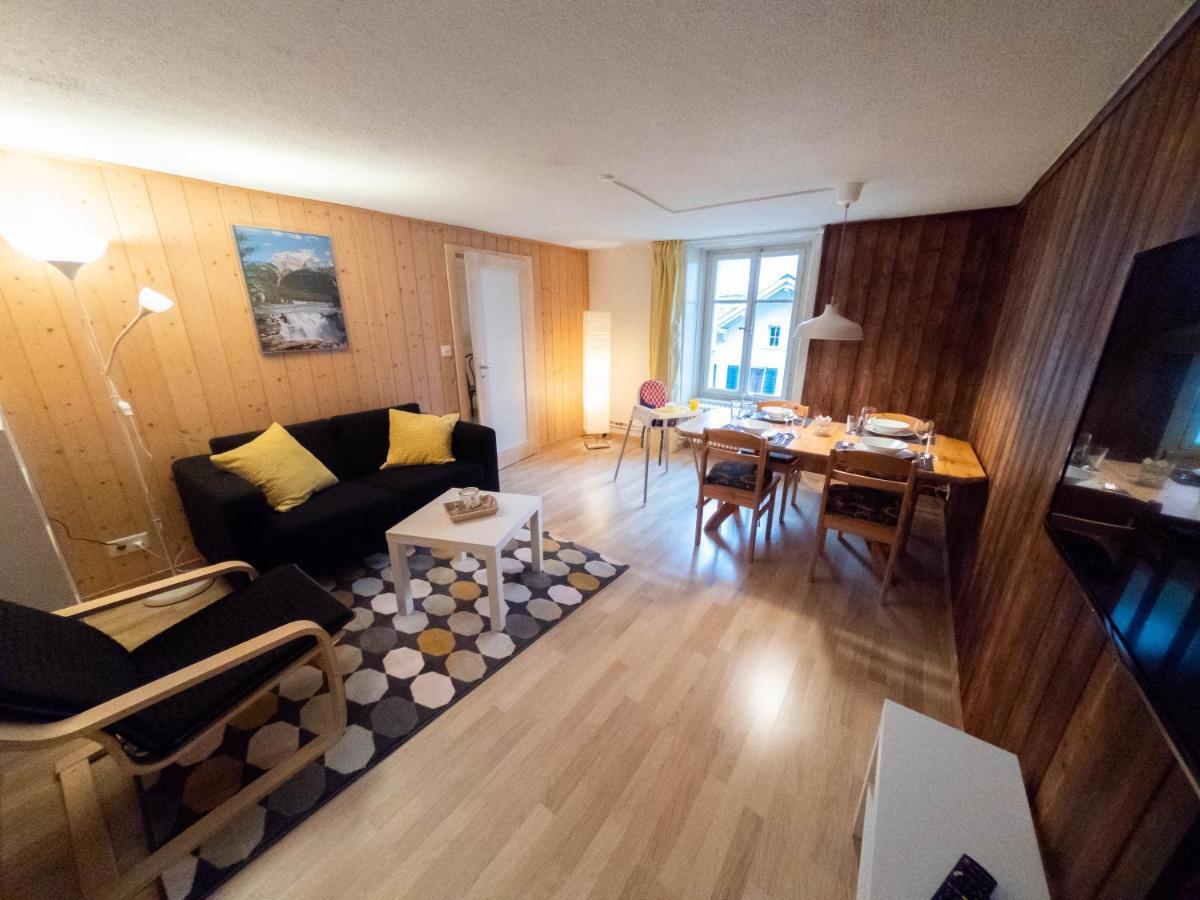 Ferienwohnung Meiringen "Engelhorn" Dış mekan fotoğraf